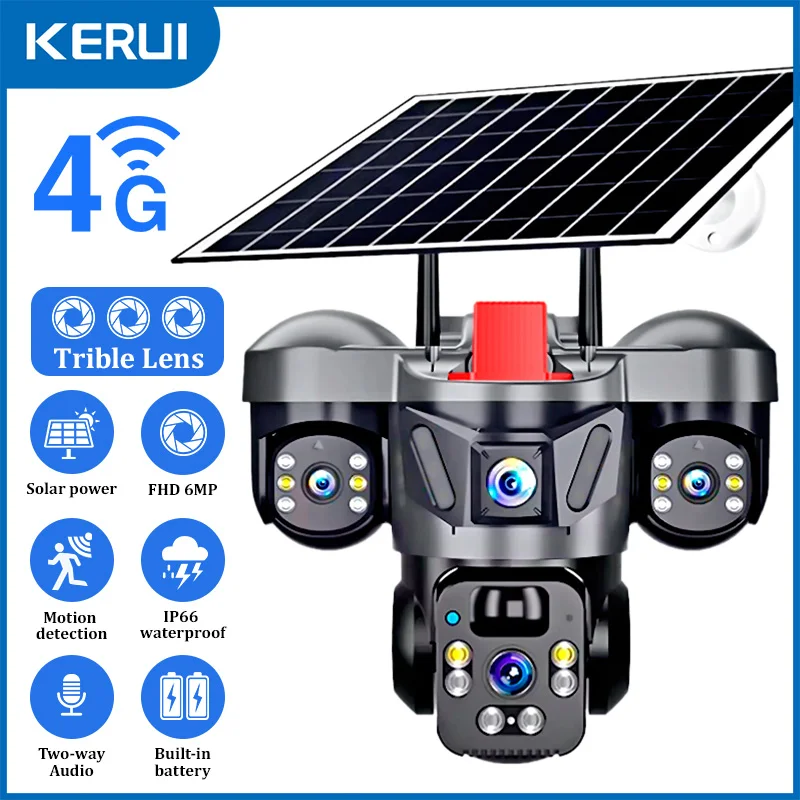 Kerui v380 pro ao ar livre ptz - Home Security Tech avaliação e preço