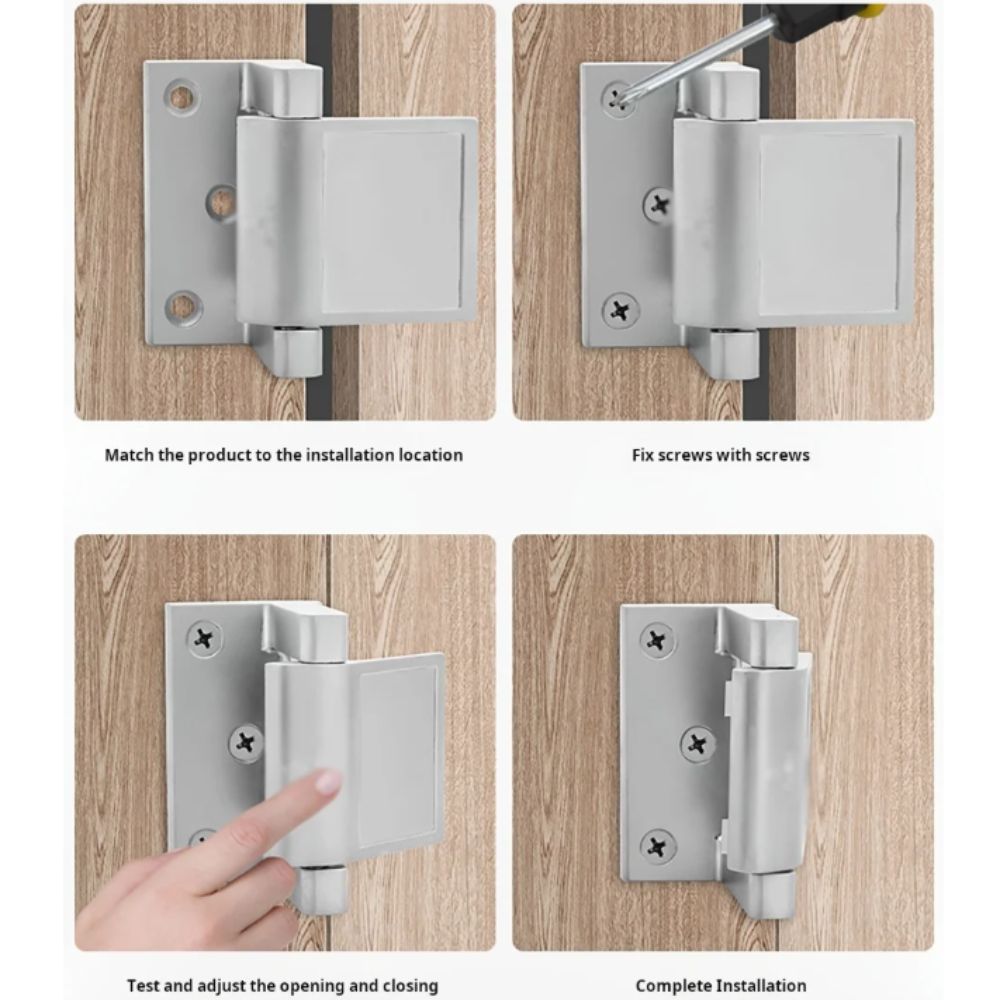 Fechadura de Porta em Liga de  - Home Security Door Reinforcement Lock avaliação e preço