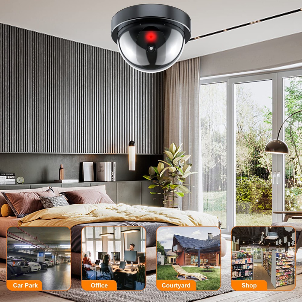 Câmera de segurança falsa A55T - Home Security Lights avaliação e preço