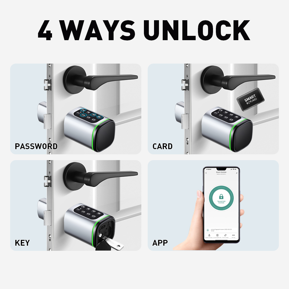 Fechadura de cilindro intelige - Home Security Group avaliação e preço