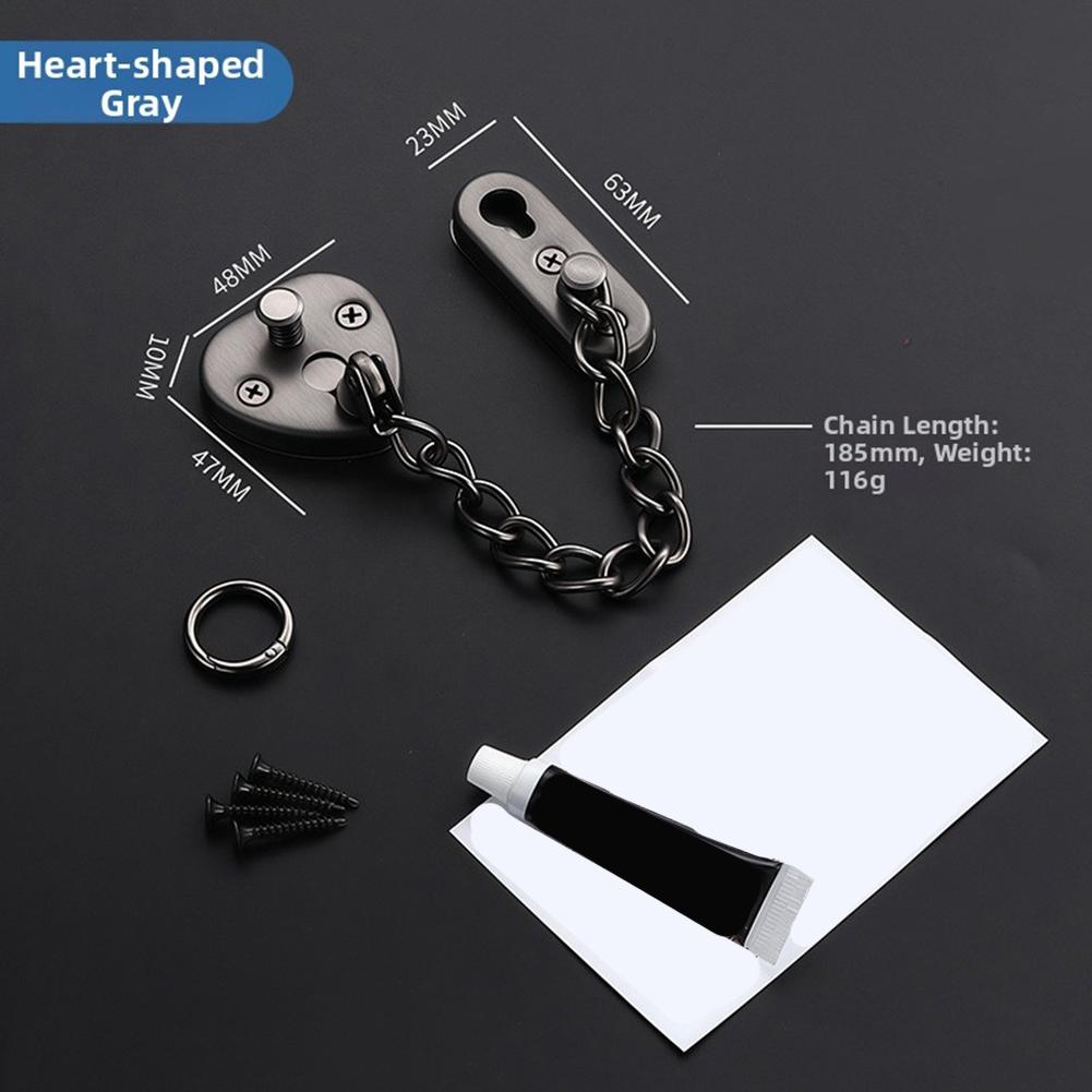 Fechadura de Corrente para Por - Home Security Door Reinforcement Lock avaliação e preço