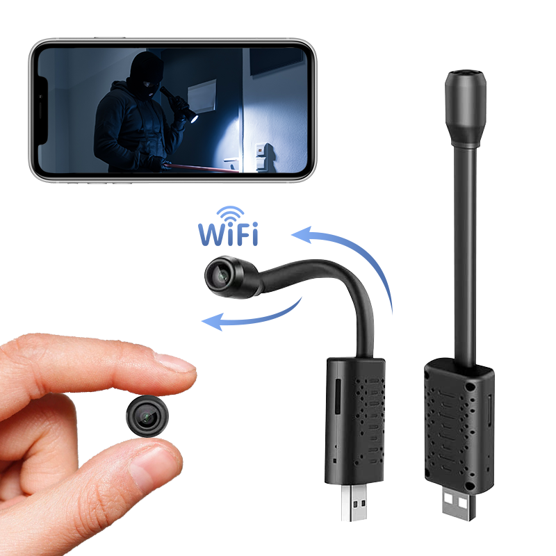 Câmera Wifi Mini V380 HD com D - Home Security Wireless avaliação e preço