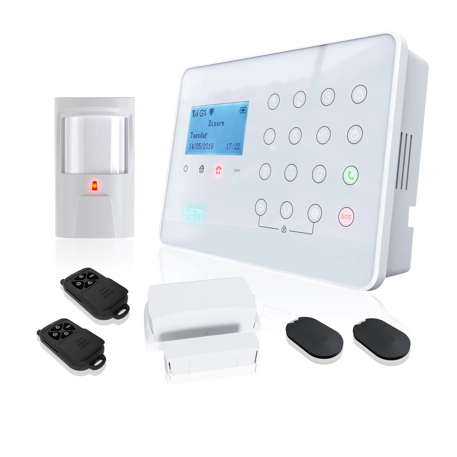 Sistema de alarme sem fio, sis - Home Security Wireless avaliação e preço