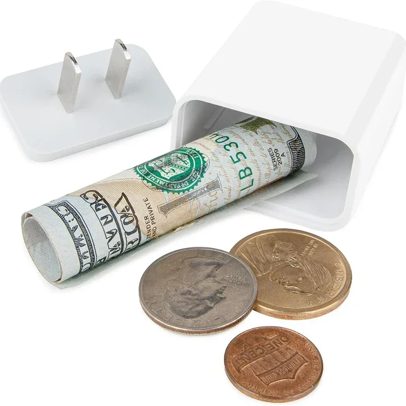 1pc falso carregador vista seg - Home Security Safe avaliação e preço