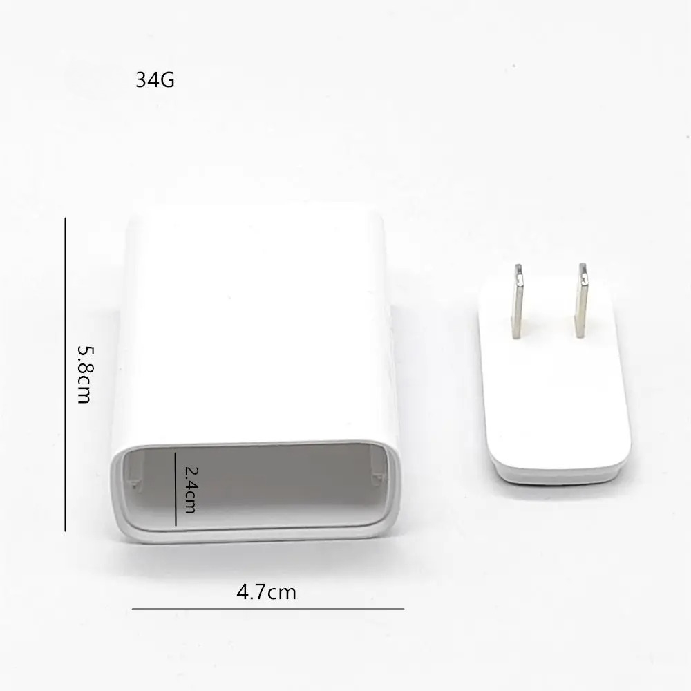 1pc falso carregador vista seg - Home Security Safe avaliação e preço